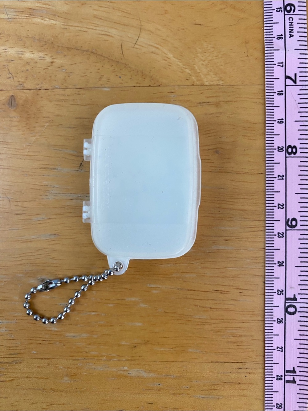 Tupperware Mini Keychain with Ball Chain - Picture 4 of 4